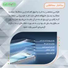 محافظ صفحه نمایش  حریم شخصی گارد مدل Tough مناسب برای گوشی موبایل سامسونگ Galaxy Note10 Plus 5G