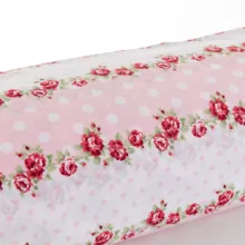 روکش لحاف پنبه انگلیش هوم مدل Allure Rosa یک نفره سایز 220x160 سانتی‌متر