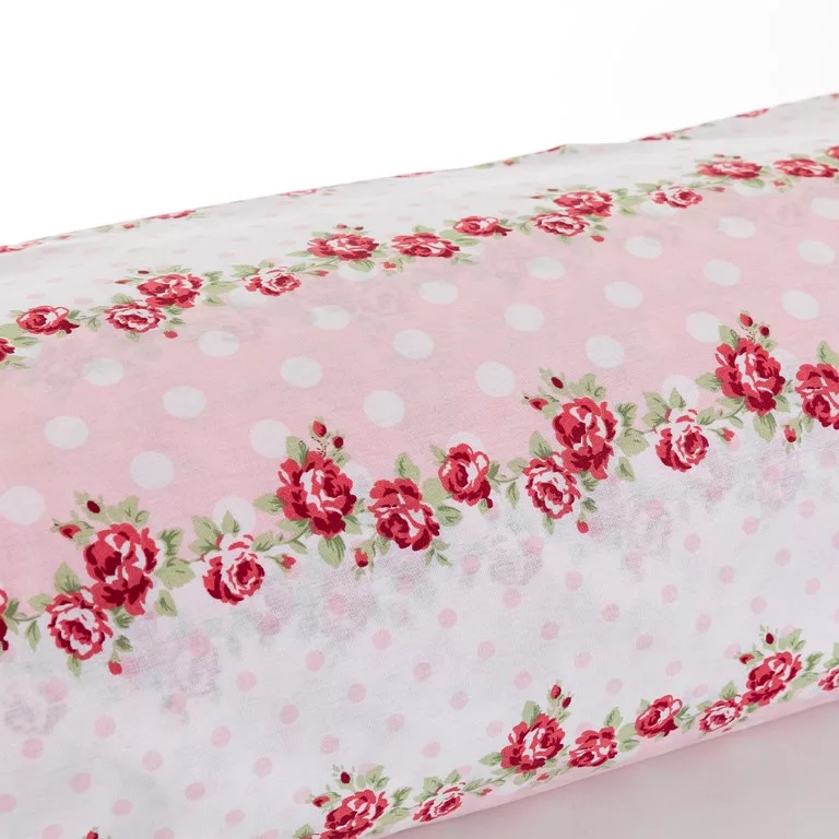 روکش لحاف پنبه انگلیش هوم مدل Allure Rosa یک نفره سایز 220x160 سانتیمتر