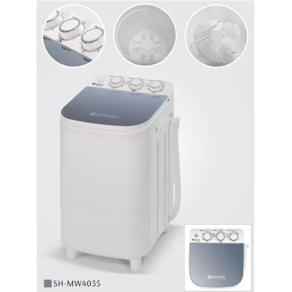 مینی واش 4 کیلوگرم جنرال تکنیک مدل SH-MW4035
