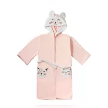 حوله پالتویی کودک مدل گربه ای سایز 90