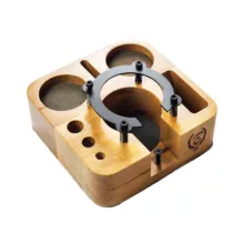 استند پرتافیلتر باریستا اسپیس مدل چوبی کد 58