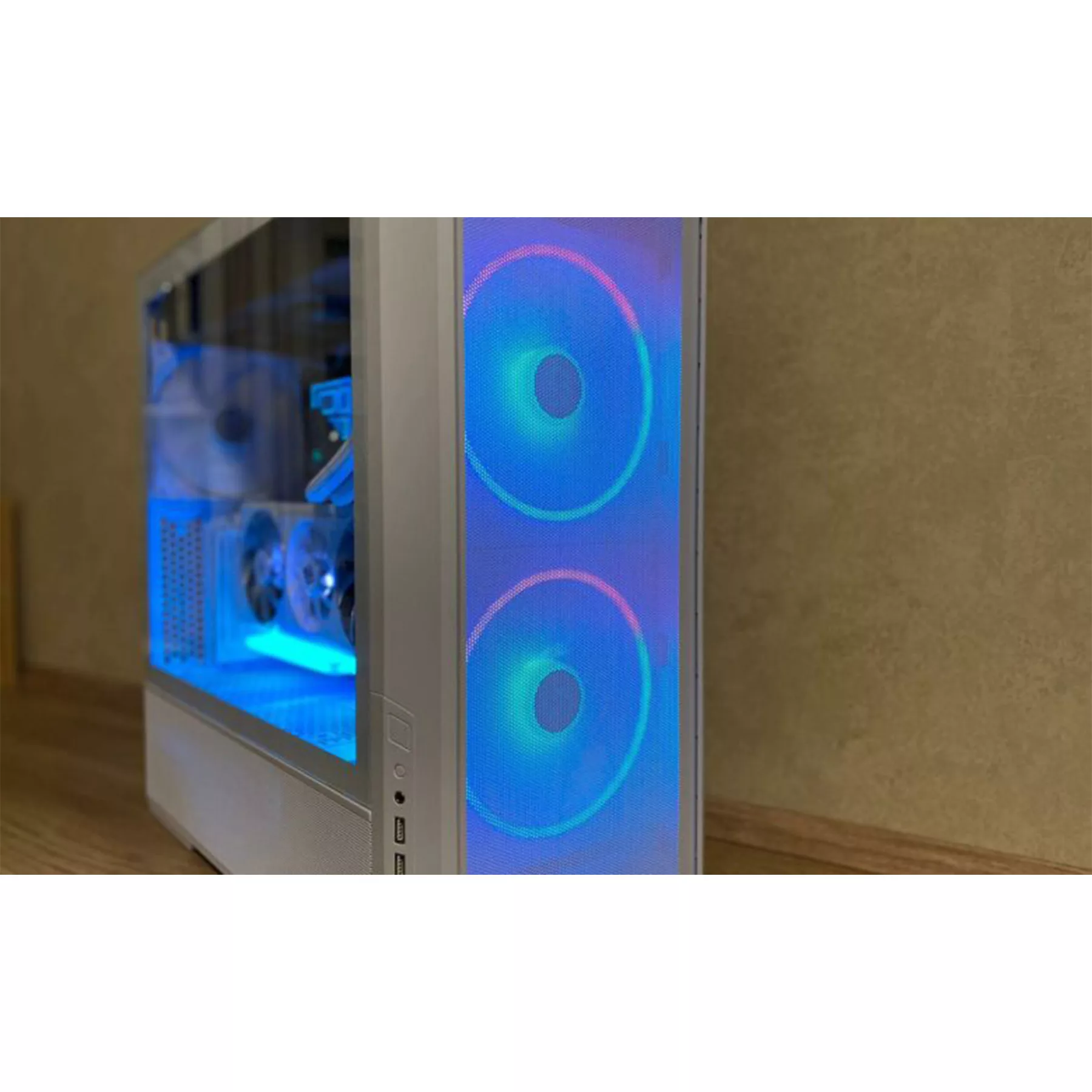 کیس کامپیوتر لیان لی مدل LANCOOL 216 RGB Wh