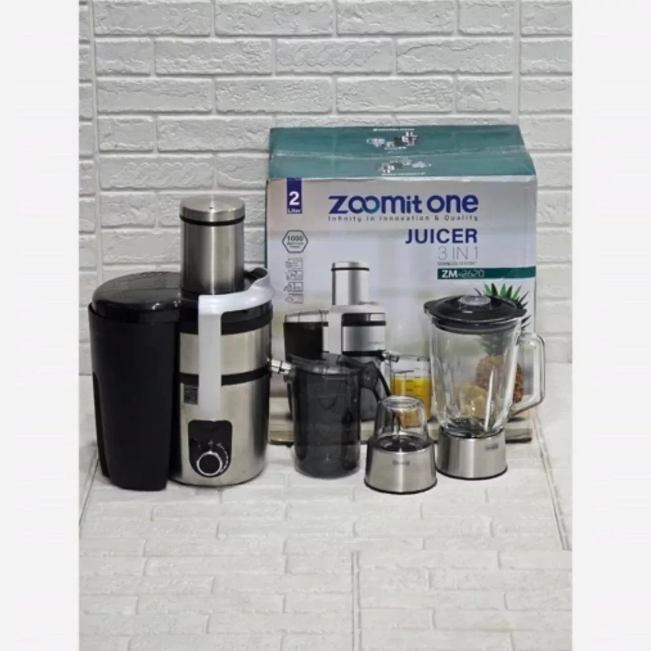 آبمیوه‌گیری چند کاره زومیت وان مدل 2620