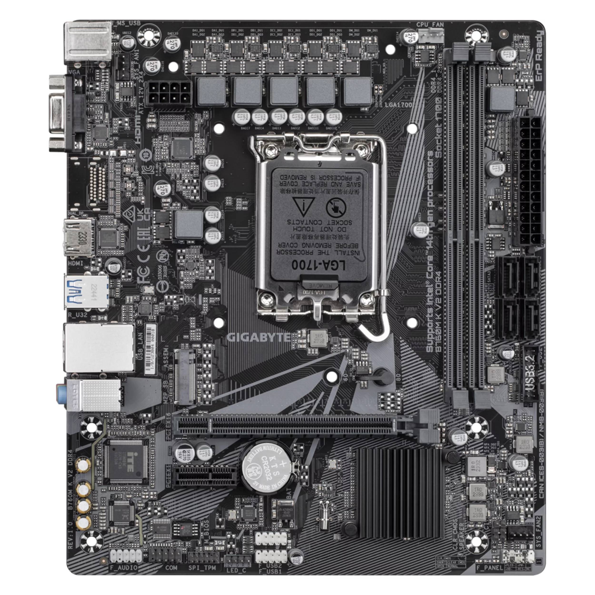مادربرد گیگابایت مدل B760M K V2 DDR4
