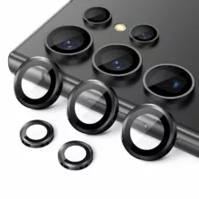 محافظ لنز دوربین راکی مایل مدل CAM-4 مناسب برای گوشی موبایل سامسونگ Galaxy S24 Ultra