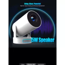 ویدئو پروژکتور مگ کیوبیک مدل HY300 Android BT-WiFi6 Pro plus