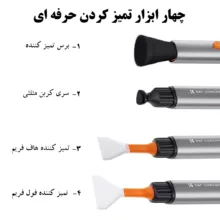 کیت تمیزکننده سنسور و لنز کی اند اف مدل Concept Lens Cleaning