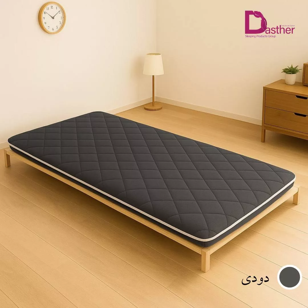 تشک مهمان دستر مدل دوبل سیمپل 1 نفره سایز 95*195 سانتی متر