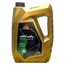 روغن موتور نفت پارس مدل پارس کلاس SN-5W40 حجم 5 لیتر