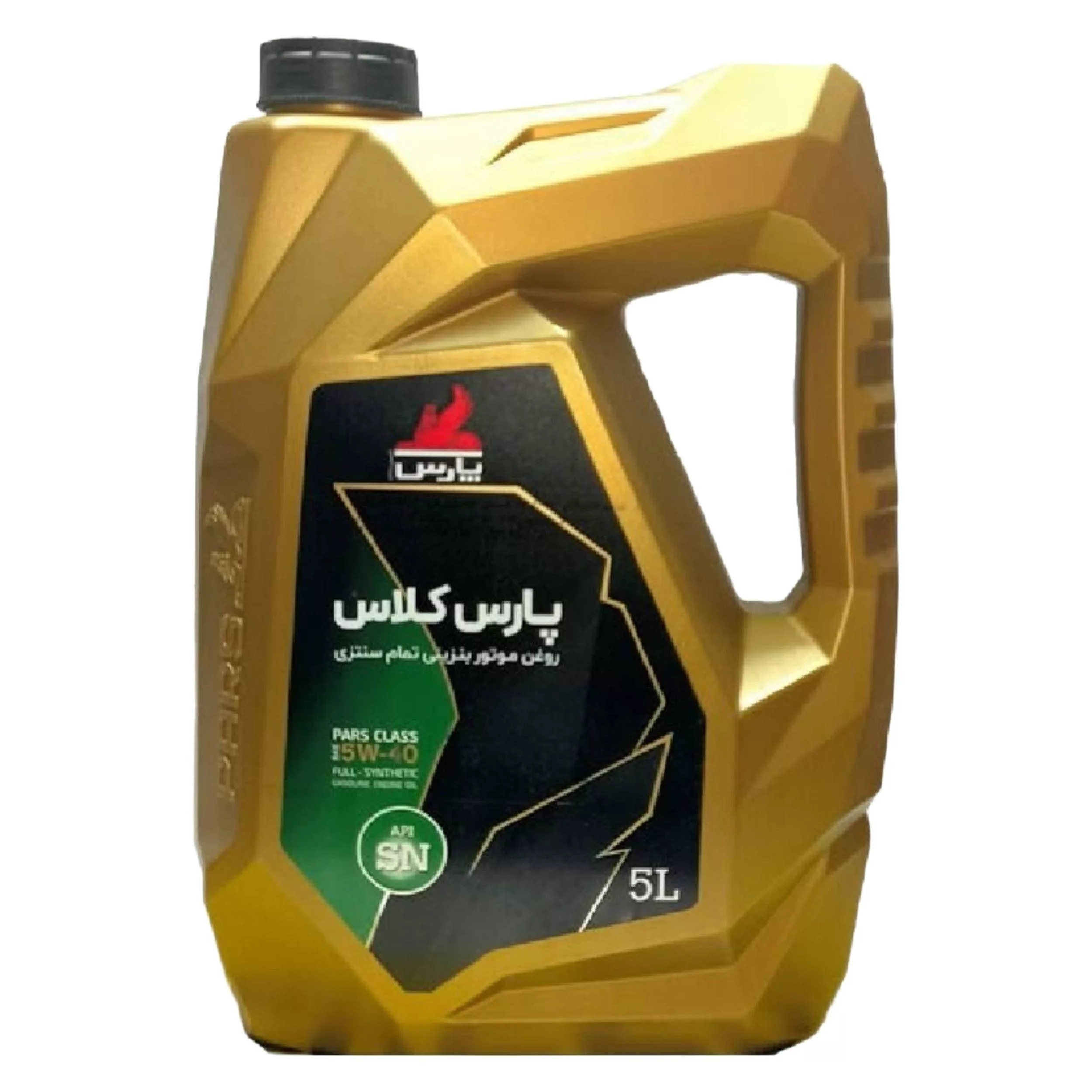 روغن موتور نفت پارس مدل پارس کلاس SN-5W40 حجم 5 لیتر