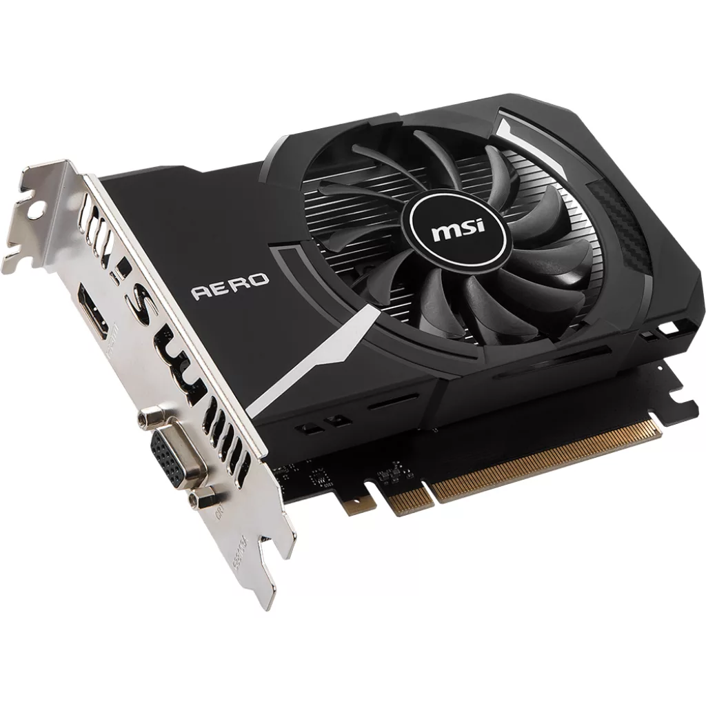 کارت گرافیک ام اس آی مدل GeForce GT 1030 AERO ITX 2GD4 OCV1