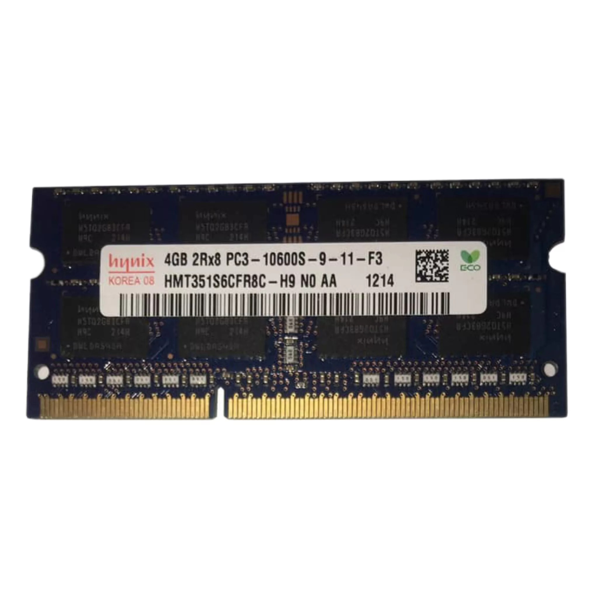 رم لپ تاپ DDR3 تک کاناله 1333 مگاهرتز CL9 هاینیکس مدل PC3-10600s ظرفیت ۴ گیگابایت