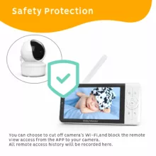 دوربین کنترل کودک طرح دو دوربین مدل B6-T2