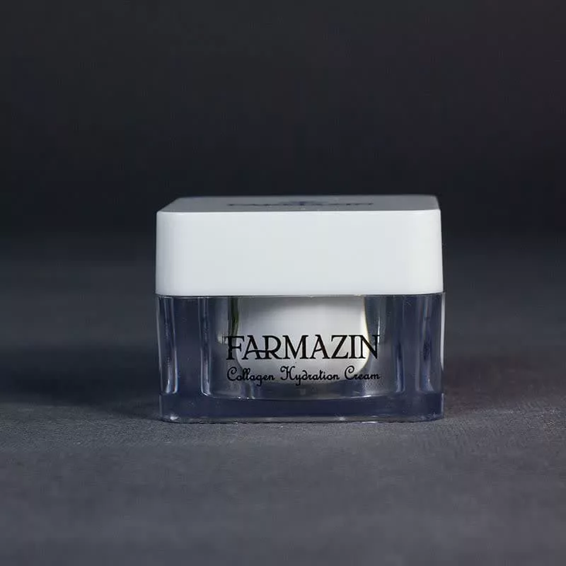 کرم مرطوب کننده دست و صورت فارمازین مدل کلاژن مناسب برای انواع پوست حجم 30 میلی لیتر مجموعه دو عددی