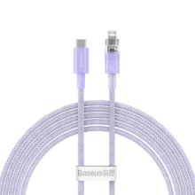 کابل تبدیل USB-C به لایتنینگ بیسوس مدل Explorer Series 20W طول 2 متر