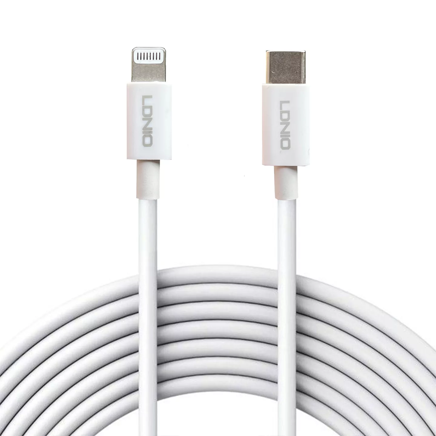 کابل تبدیل USB-C به لایتنینگ الدینیو مدل iphone-13 طول 1 متر
