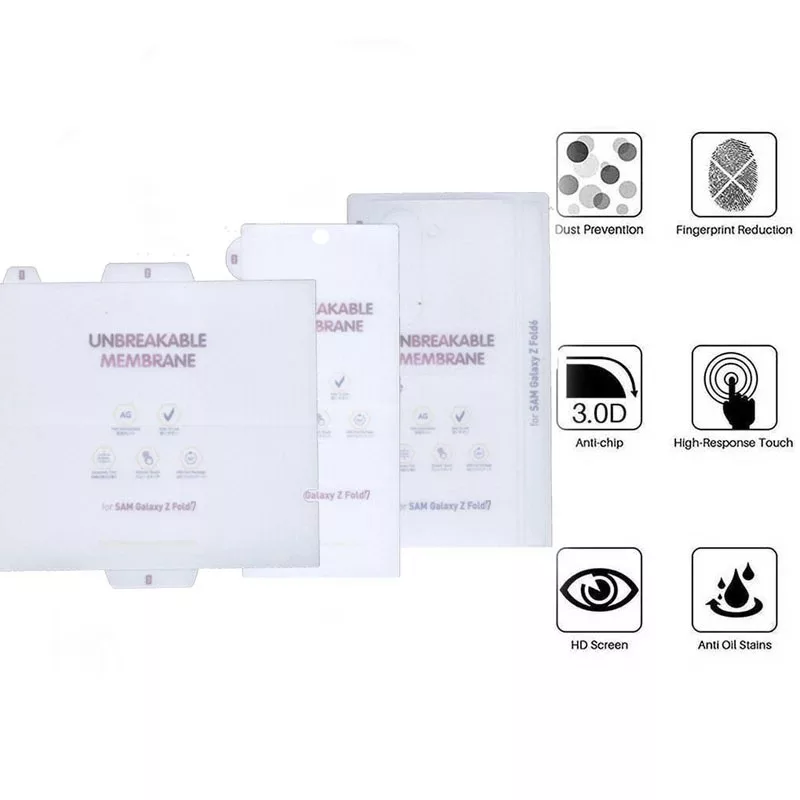 محافظ صفحه نمایش مات بوف مدل Hydrogel-Matte مناسب برای گوشی موبایل سامسونگ Galaxy Z Fold 7 به همراه محافظ پشت گوشی