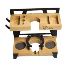 استند نگه دارنده باریستا اسپیس مدل چوبی کد 51