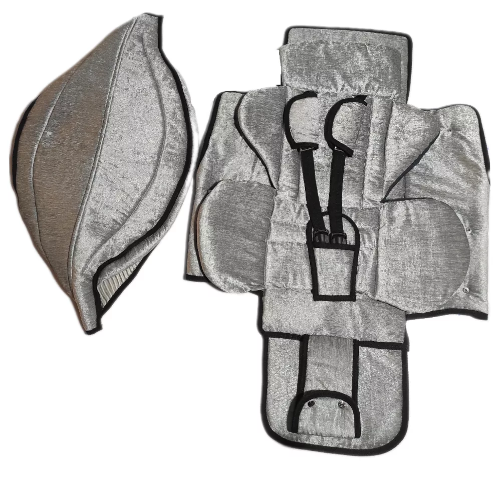 تشک کالسکه ورسا مدل مخمل شانل کد 1042 بسته 2 عددی