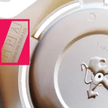 قالپاق چرخ تی پی ای مدل TPA-PS04 سایز 15 اینچ مناسب برای پژو پارس بسته 4 عددی