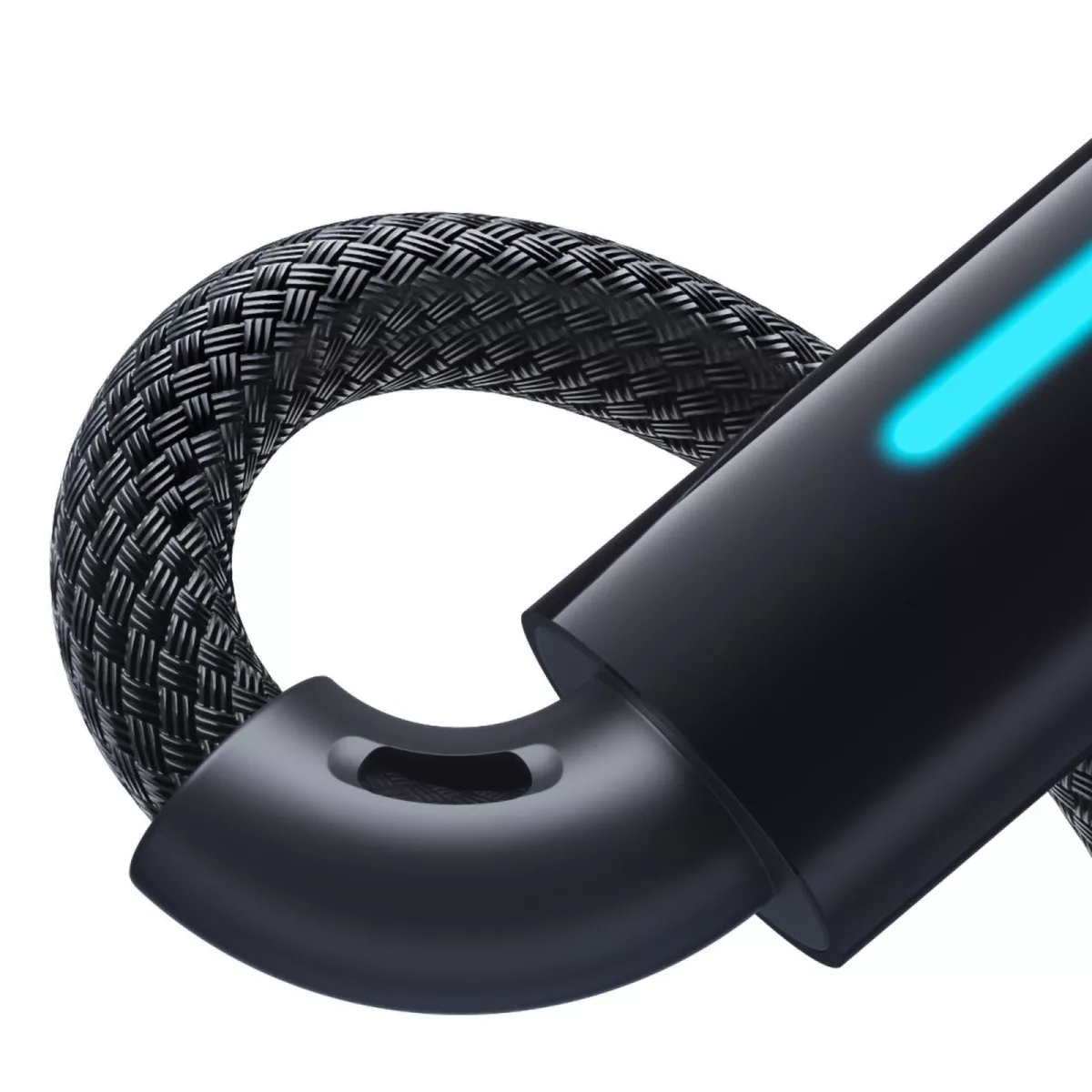 کابل تبدیل USB-C به لایتنینگ بیسوس مدل Lit Button-Control 20W طول 2 متر