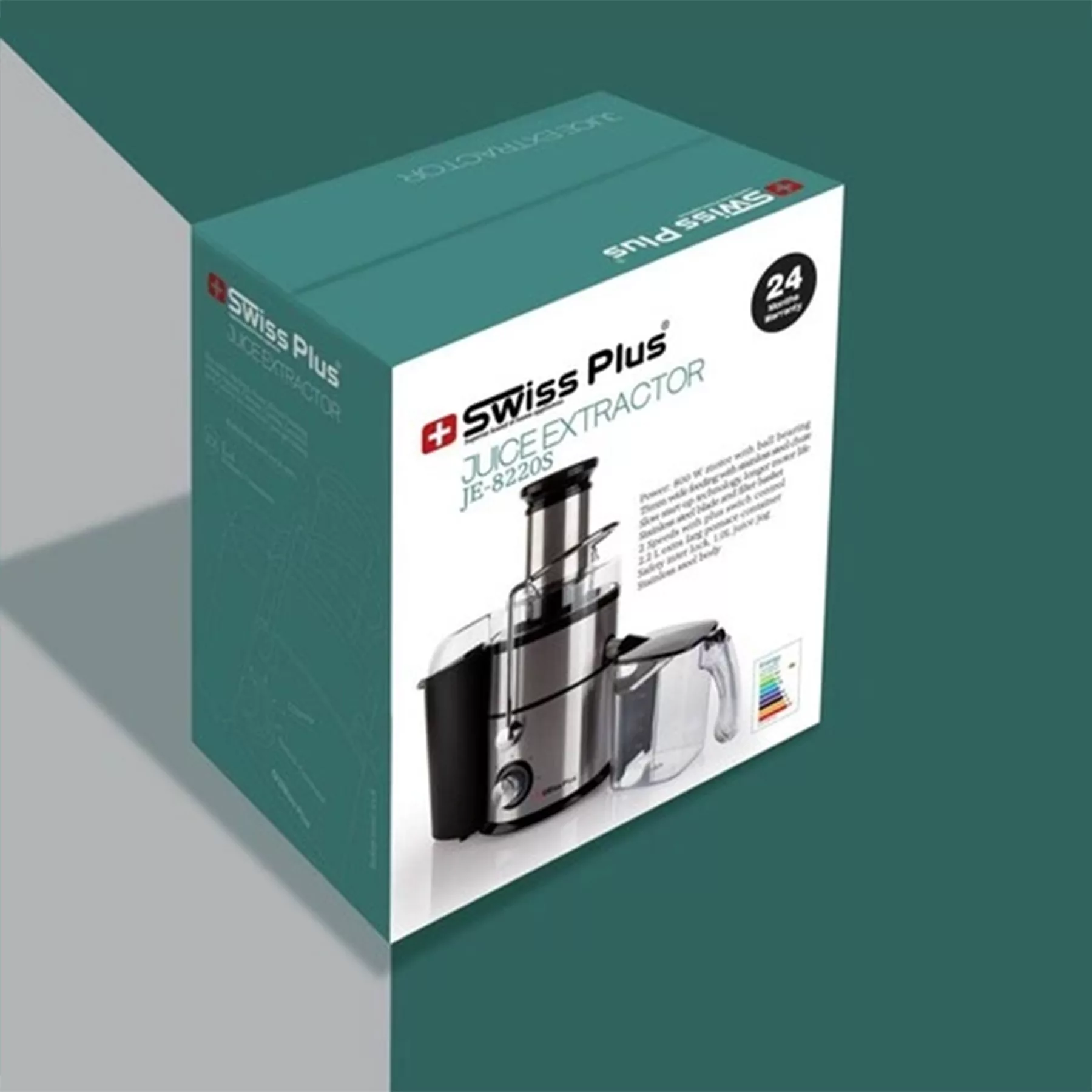آبمیوه گیری سوئیس پلاس مدل JE-8420S