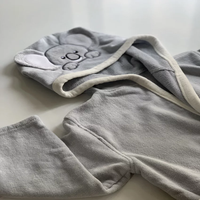 حوله پالتویی کودک مدل کوالا سایز 80 سانتی متر