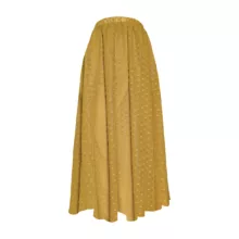 دامن کلوش زنانه مدل H28 رنگ زرد