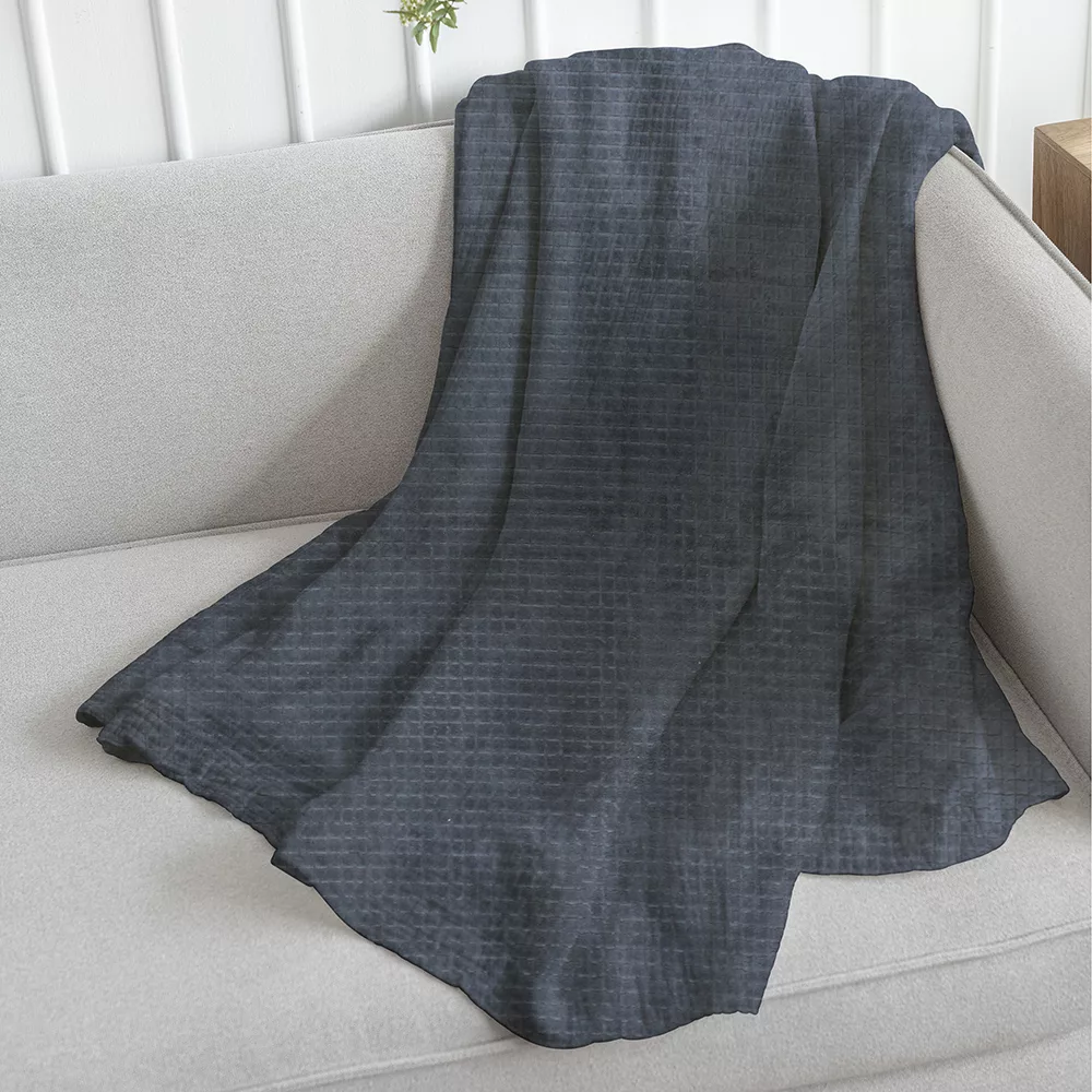 شال مبل و تخت شاران هوم مدل مخملی سایز 350×170 سانتی متر