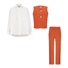 ست 3 تکه لباس زنانه السانا مدل چامه کد 217317