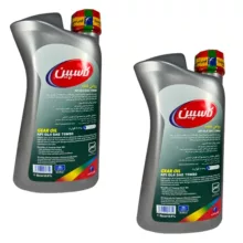 روغن گیربکس کاسپین مدل GL4 75W80 حجم 950 میلی لیتر بسته 2 عددی