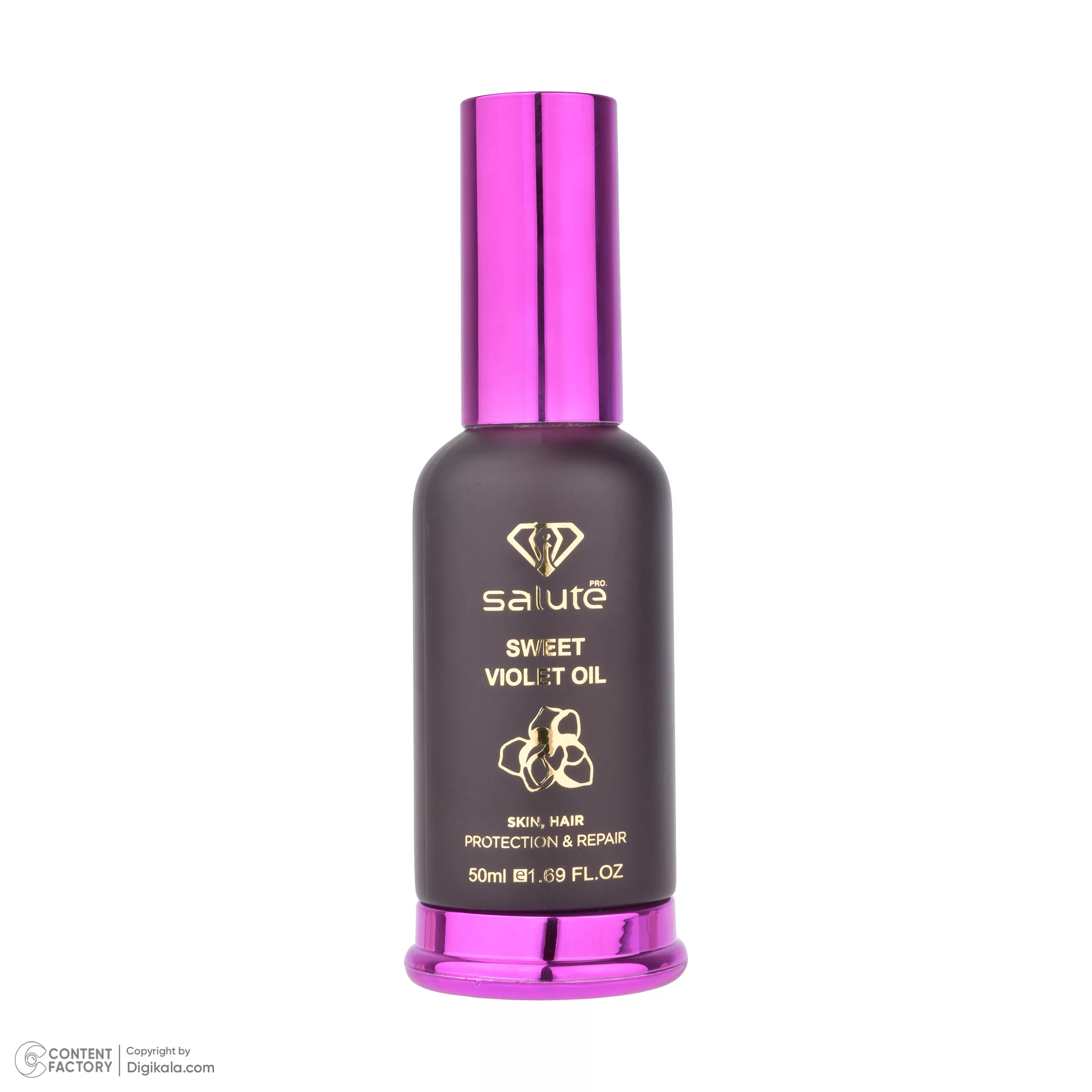 روغن تقویت کننده پوست و مو سالوته پرو مدل Sweet Violet مناسب برای انواع پوست حجم 50 میلی لیتر