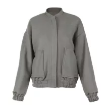 کت زنانه سرژه مدل 212270 رنگ طوسی