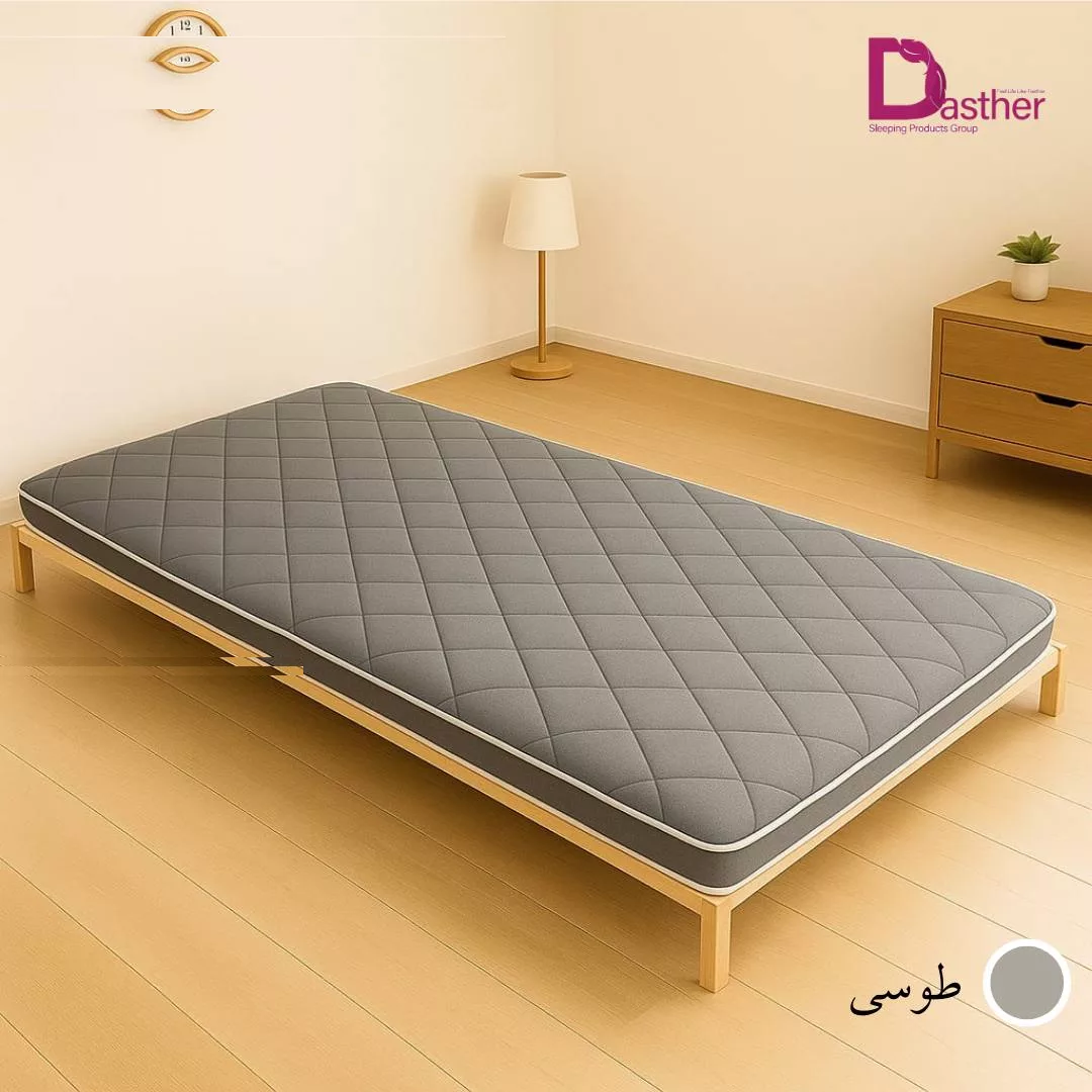 تشک مهمان دستر مدل دوبل سیمپل 1 نفره سایز 95*195 سانتی متر