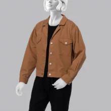 کت زنانه آر اِن اِس مدل 11122213 رنگ نسکافه‌ای