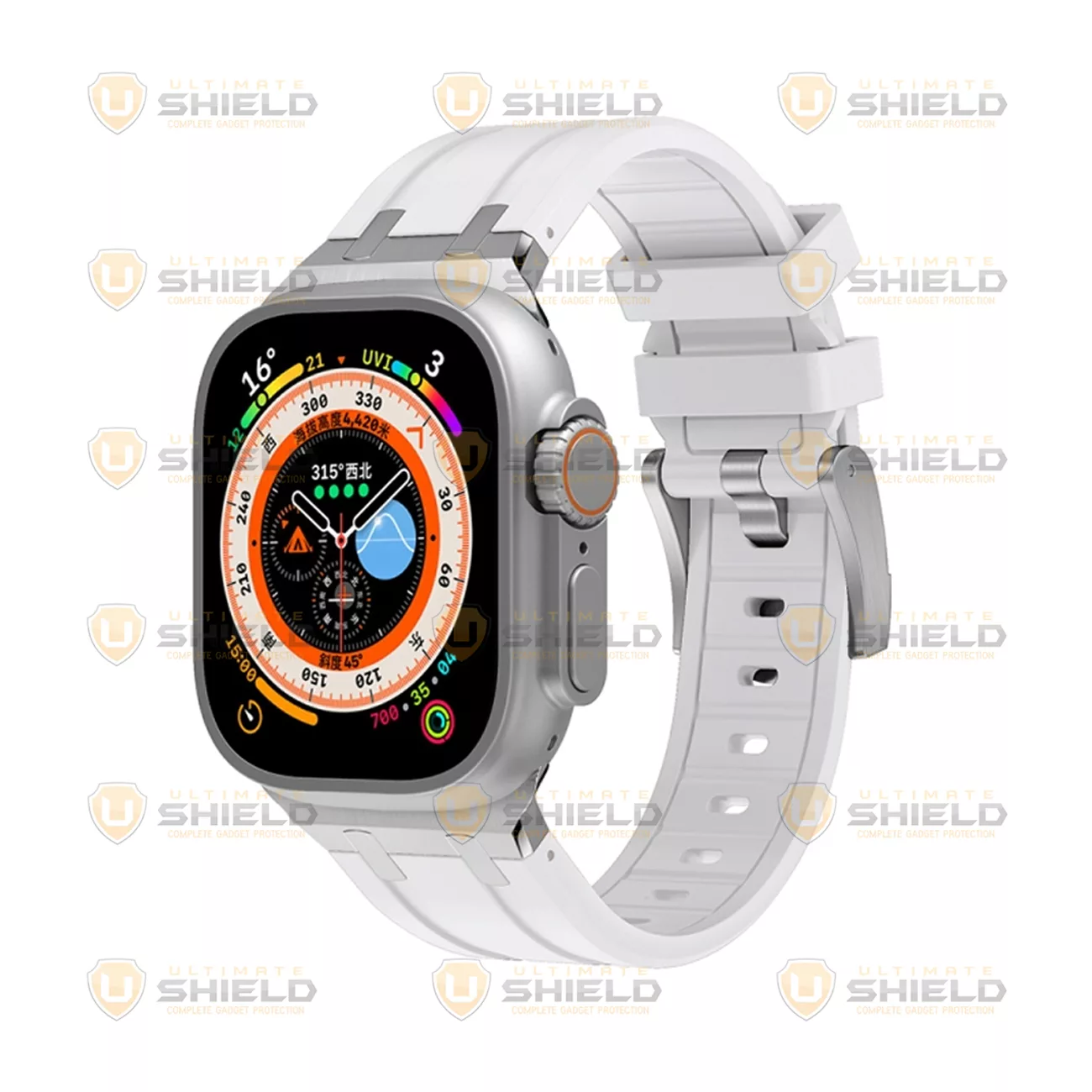 بند آلتیمیت شیلد مدل Stylish AP مناسب برای اپل واچ سری 1/2/3/4/5/6/7/8/SE/Ultra سایز 42/44/45/49 میلی‌ متری