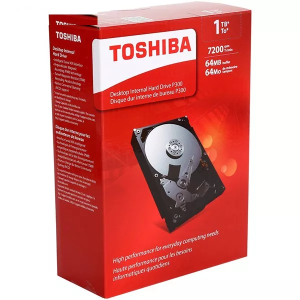 هارددیسک اینترنال توشیبا مدل P300 HDWD110UZSVA ظرفیت 1 ترابایت