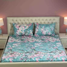 سرویس ملحفه دو نفره 3 تکه مانیکاهوم مدل آونگ پلاس