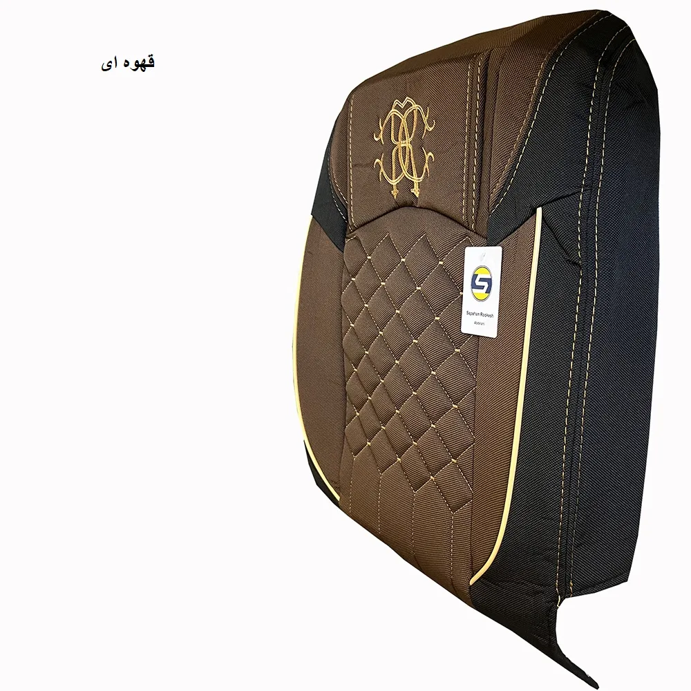 ست کامل روکش صندلی خودرو سپاهان روکش مدل DR-240 مناسب برای پراید 131 و 132