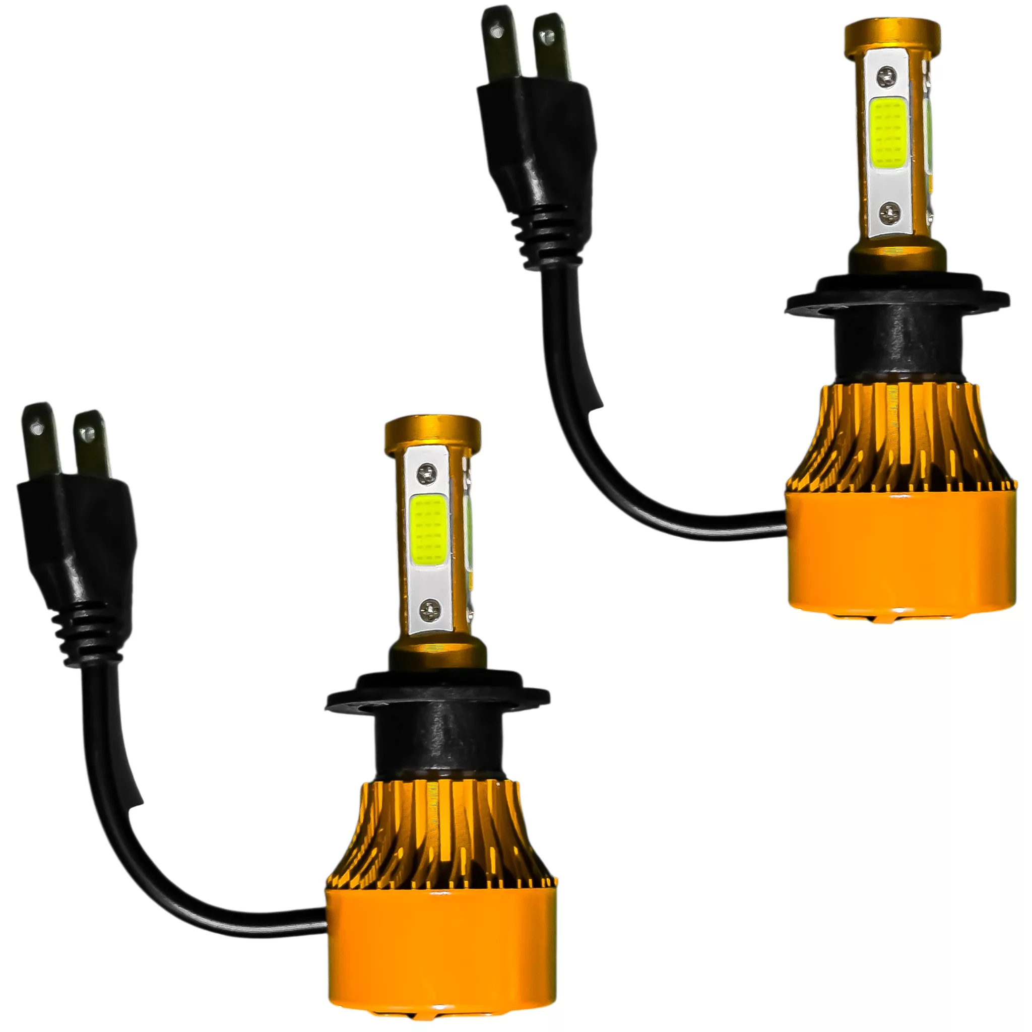 هدلایت نور پایین چراغ جلو تک حالته بست یدک مدل یخی پایه H7 مناسب برای پراید 132 و 111 بسته 2 عددی