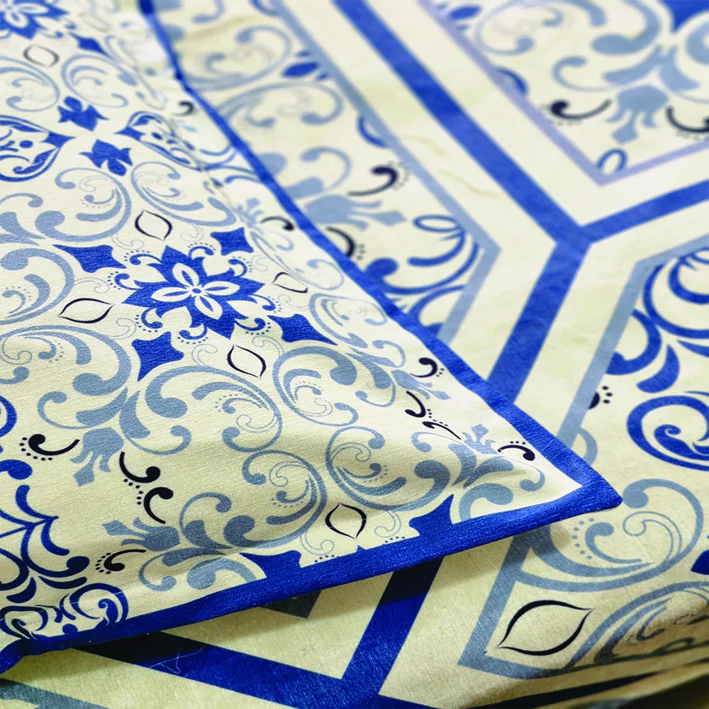 روتختی دو نفره مدل نقش و نگار سایز 2400x2200 سانتیمتر