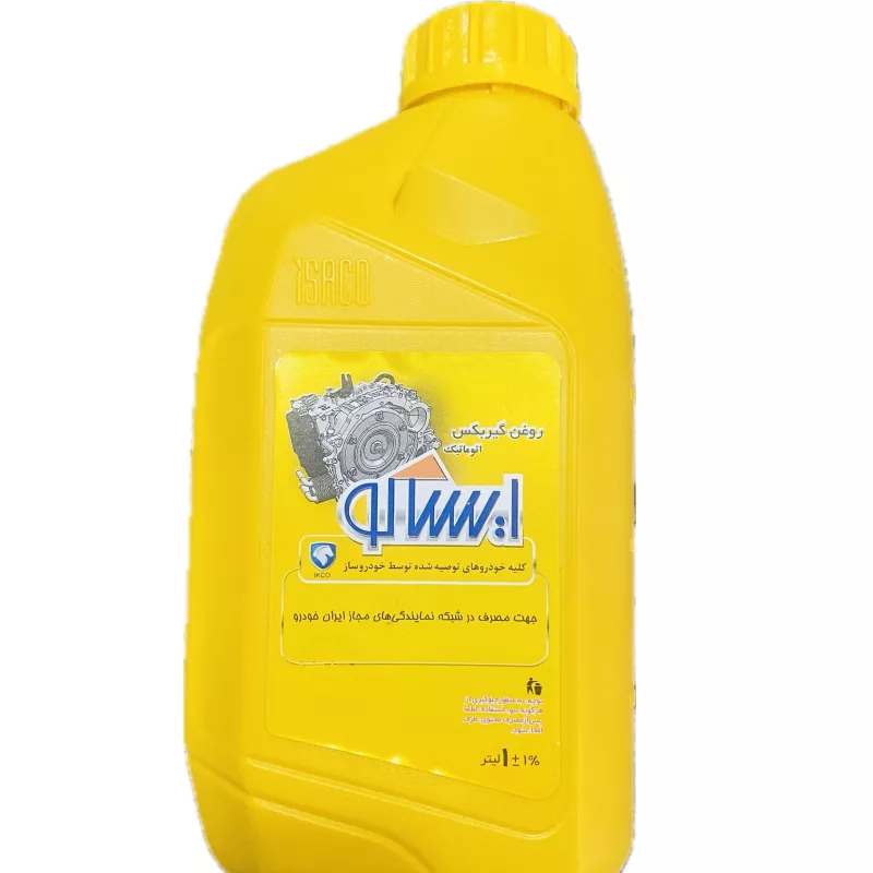 روغن گیربکس اتوماتیک خودرو ایساکو کد 0001 حجم 1 لیتر