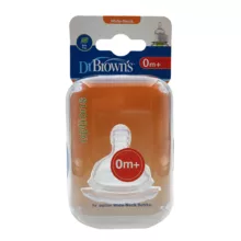 سر شیشه شیر دکتر براونز مدل 0M+