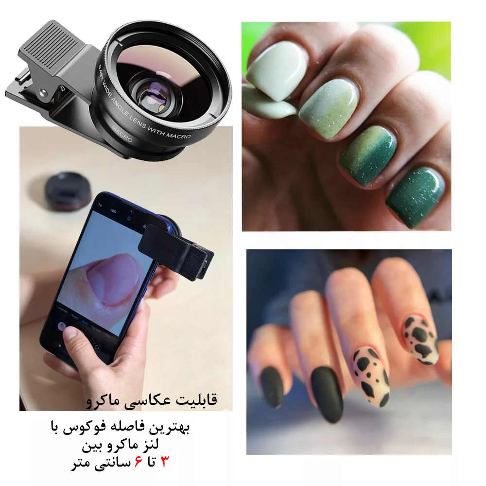 لنز کلیپسی موبایل اپیکسل مدل Detachable APL-0.45