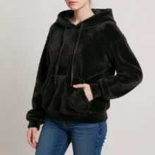 هودی زنانه مدل پشمی