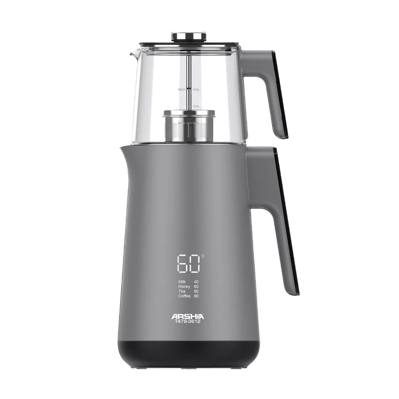 چای ساز روی هم عرشیا مدل T478-3612