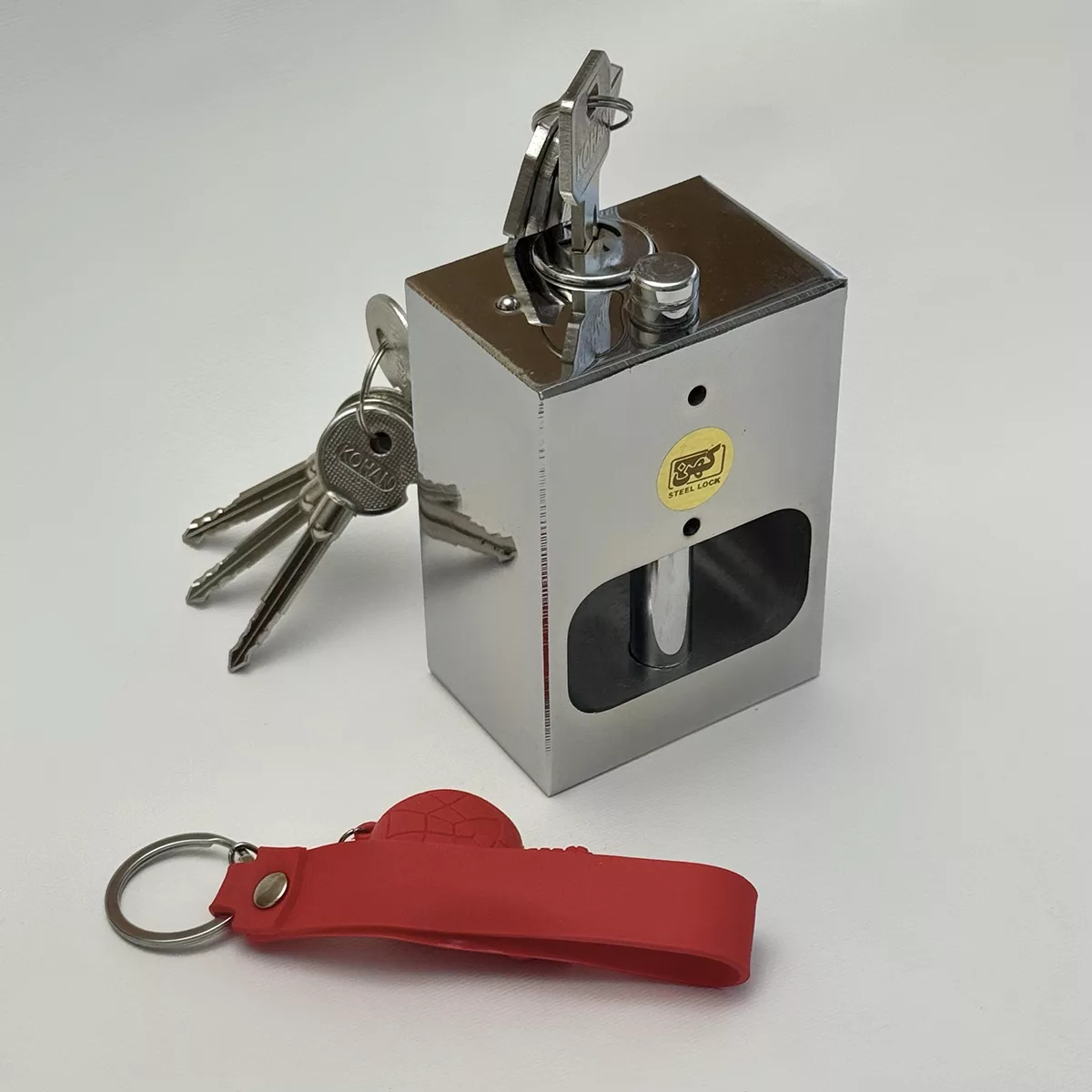 قفل کهن مدل گارددار طرح دو قفله