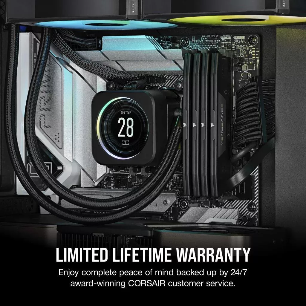 رم دسکتاپ DDR5 تک کاناله 5600 مگاهرتز CL40 کورسیر مدل VENGEANCE ظرفیت 16 گیگابایت