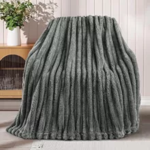 شال مبل و تخت آقای طرح مدل پلیسه سایز 150x200سانتی متر